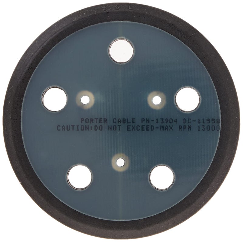 PORTER CABLE PORTER-CABLE Hook And Loop Pad for Model 333 Sander, 5-Inch, 1-Pack (13904) - Image 2